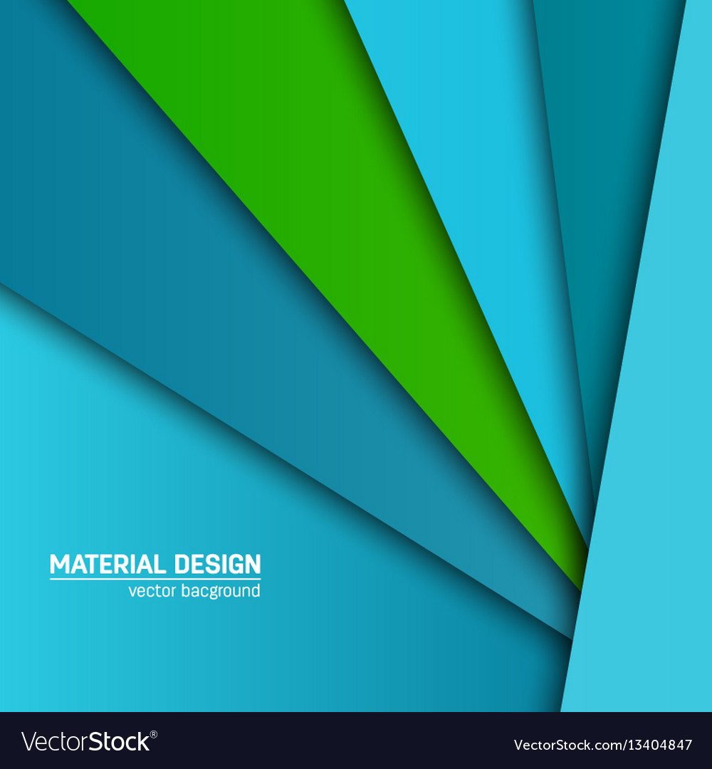 Material design background abstract vector image Material design background abstract