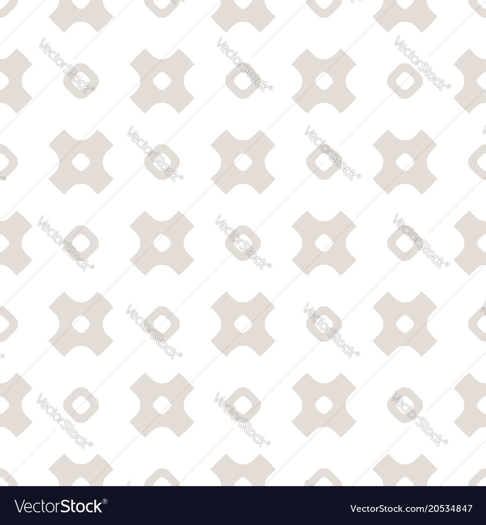 Seamless pattern with simple geometric shapes