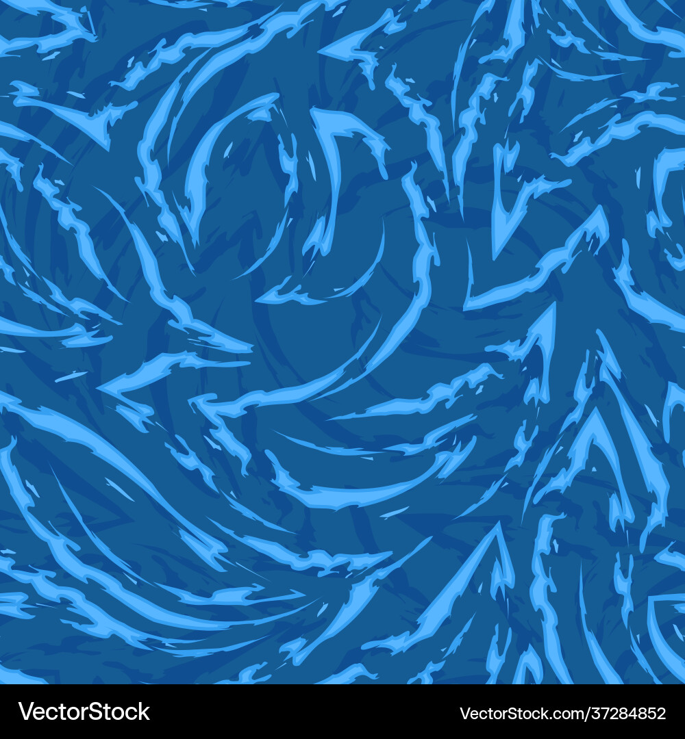 Blue seamless pattern stripes Royalty Free Vector Image