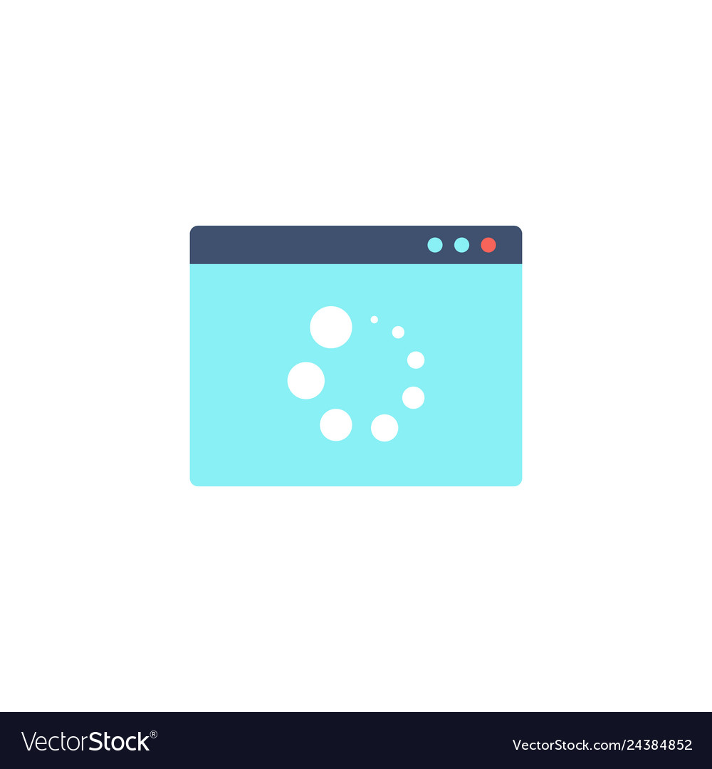 Loading icon refresh vector image Loading icon refresh