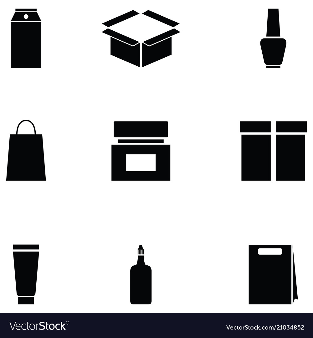 Package icon set