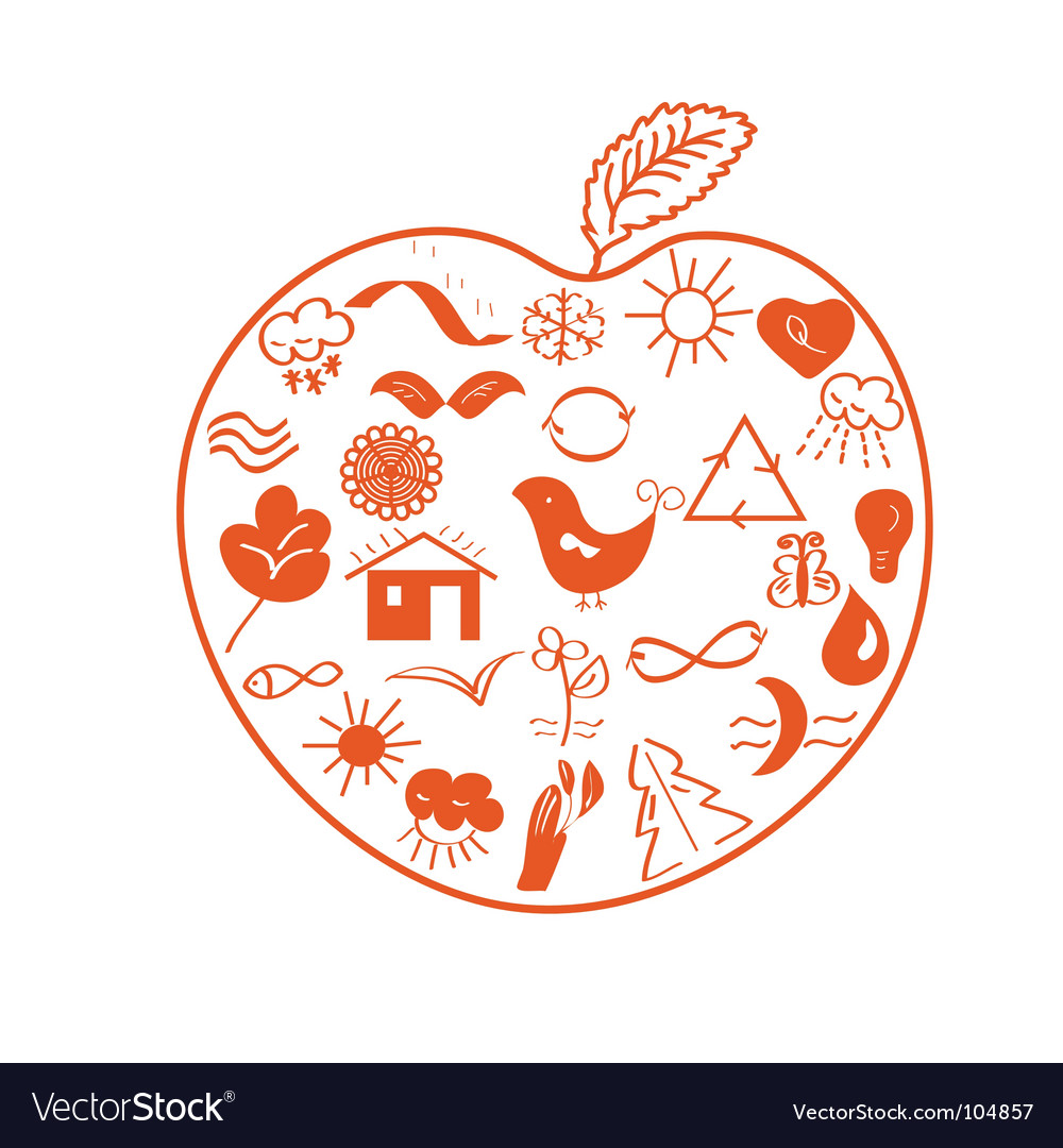 Environmental apple
