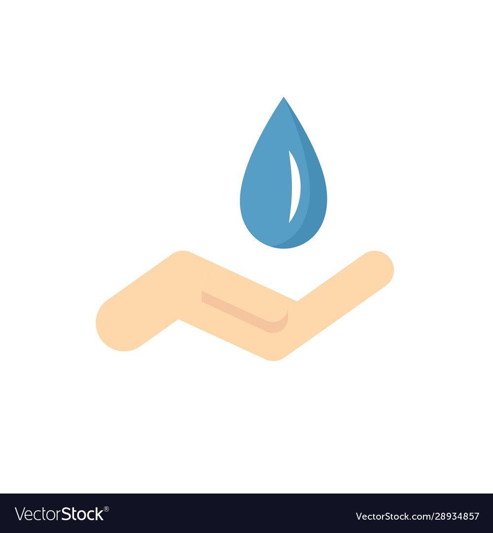 Water icon black Royalty Free Vector Image - VectorStock