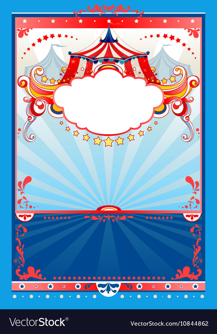 Circus background Royalty Free Vector Image - VectorStock