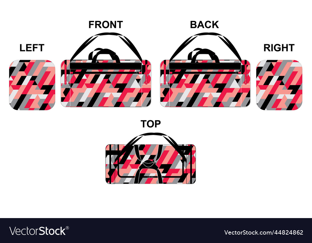 Duffel bag sports design