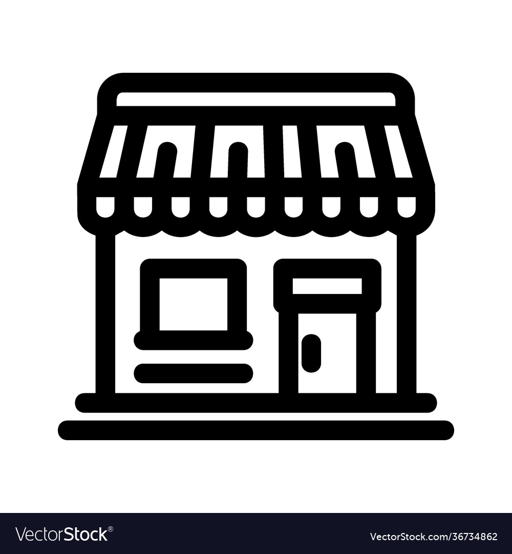 Marketplace icon or logo isolated sign symbol vector image Marketplace icon or logo isolated sign symbol