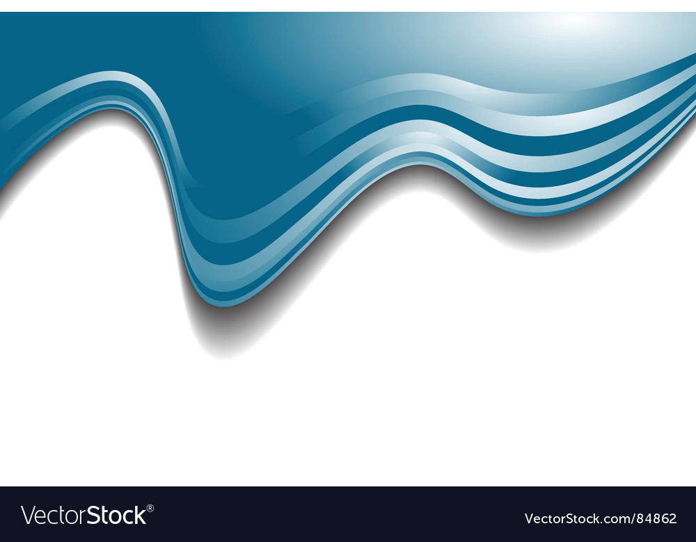 Wavy line header
