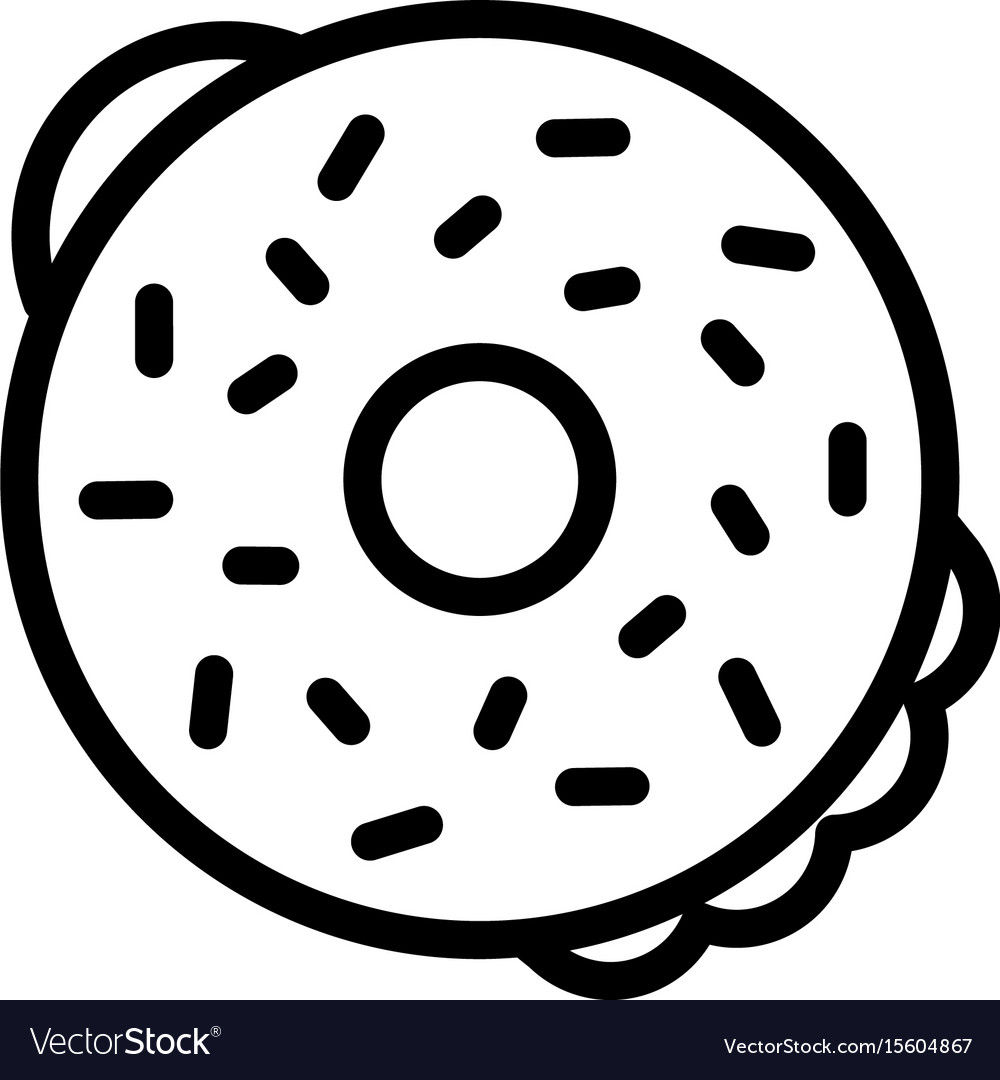 Bagel Royalty Free Vector Image - VectorStock