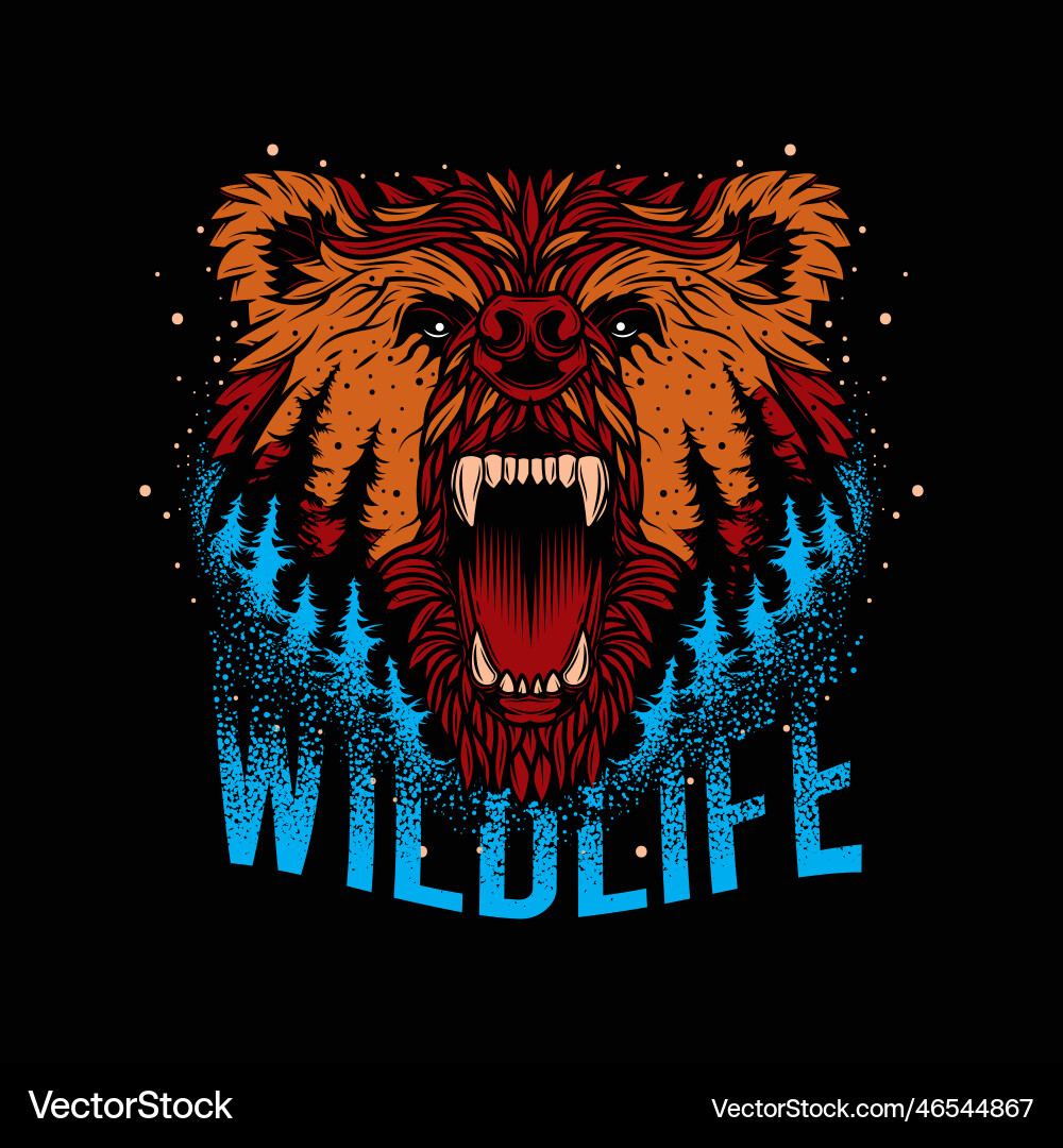 Bear Royalty Free Vector Image - VectorStock