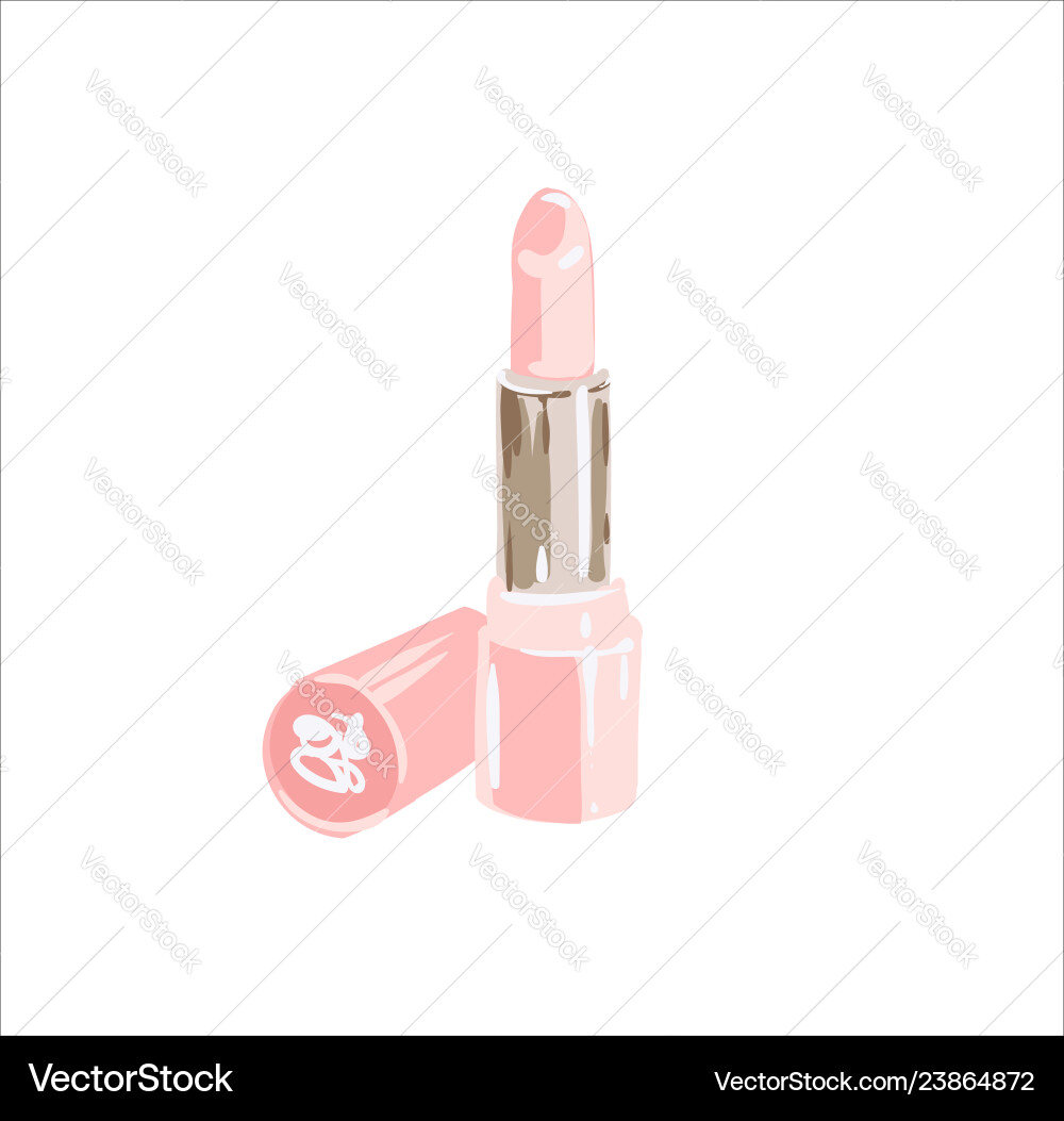 light pink lipstick