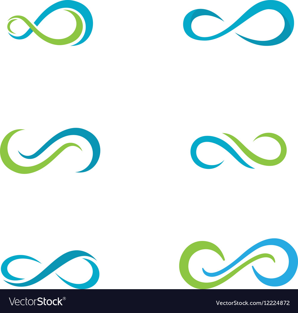 Infinity logo template