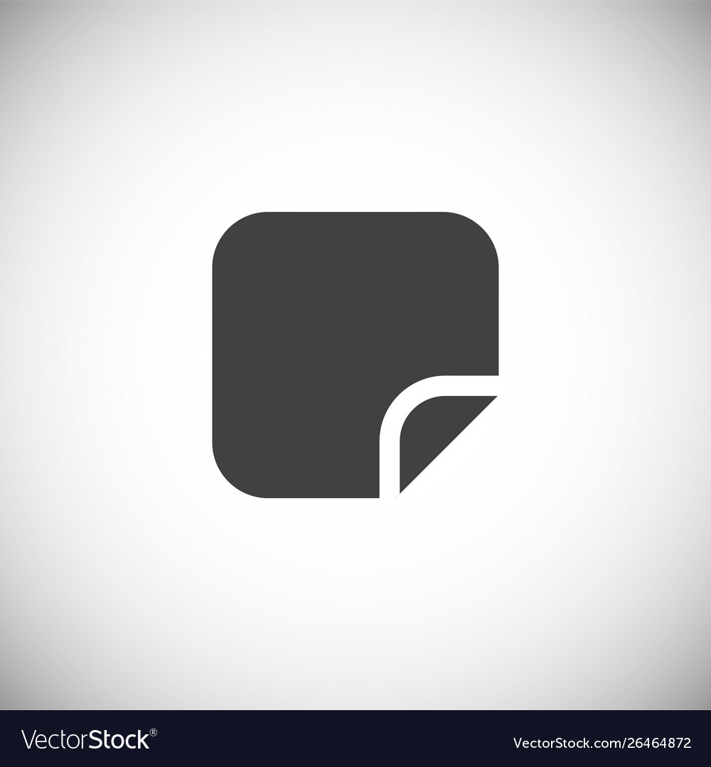 Option button icon on background for graphic vector image Option button icon on background for graphic