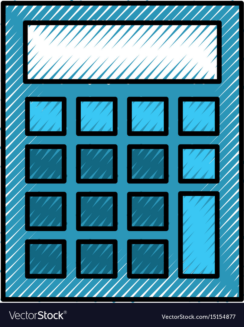 Taschenrechner Mathe isoliert Icon