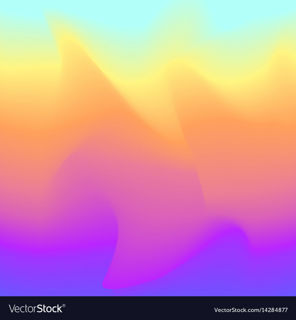 Colorful Blurred Gradient Curve