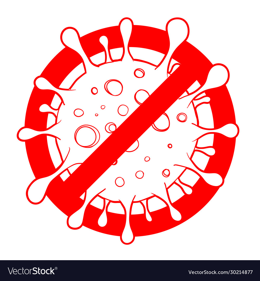 Coronavirus symbol outbreak and coronaviruses Vector Image