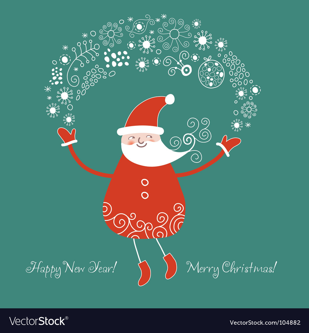 funny-santa-royalty-free-vector-image-vectorstock