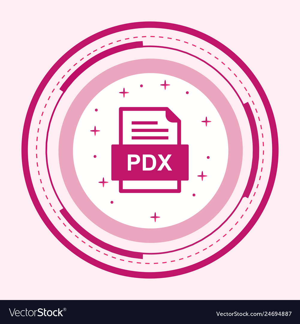 Pdx file document icon