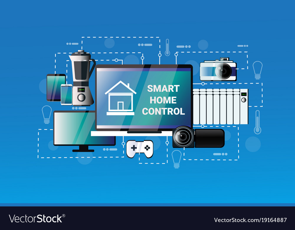 Smart home control system devices automation