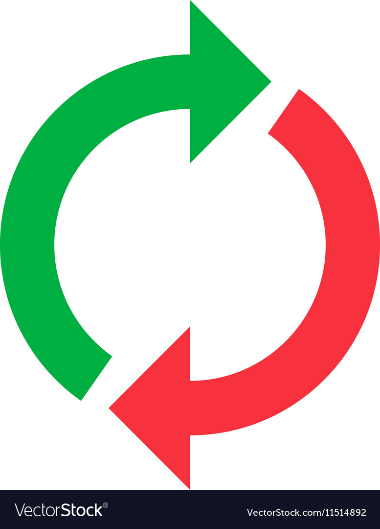 Circle button isolated