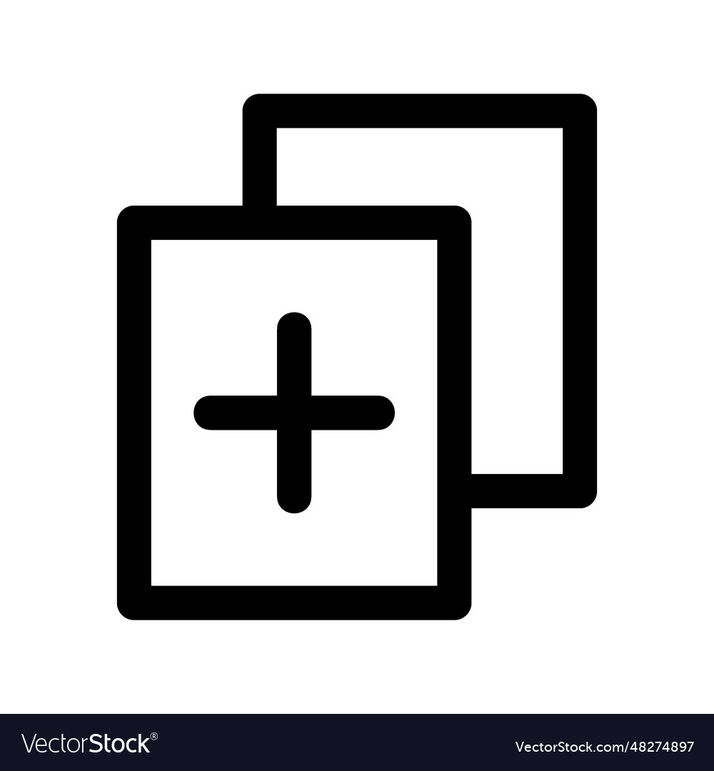 Add layer icon vector image Add layer icon