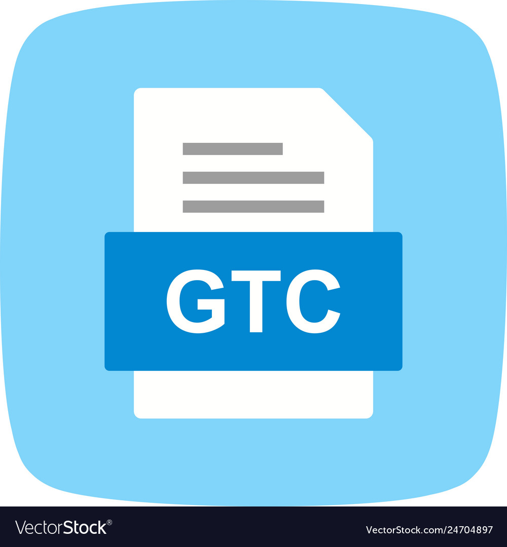 Gtc file document icon