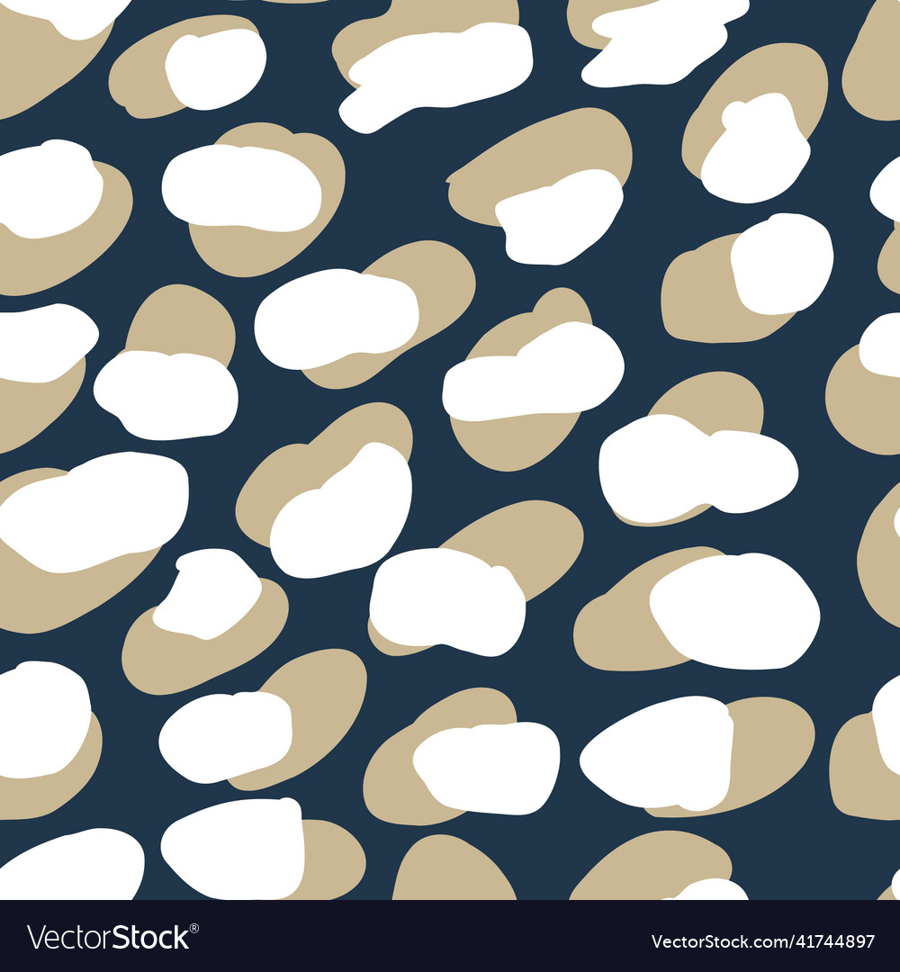 Leopard seamless pattern set animal skint print