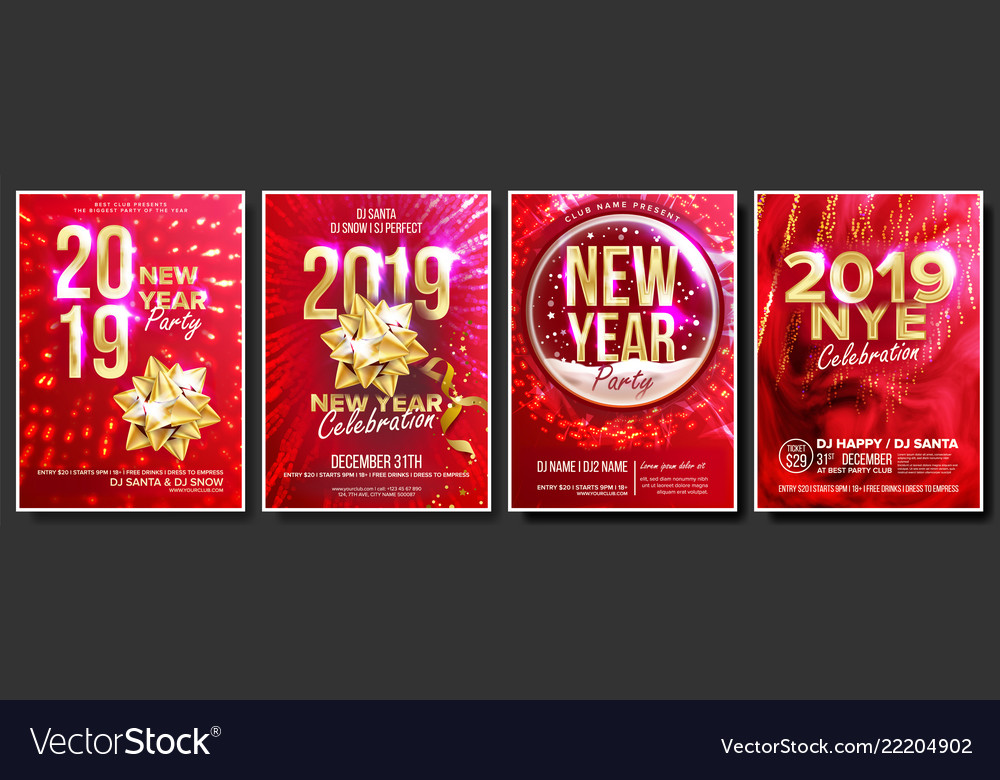 2019 New Year's Eve Party Flyer