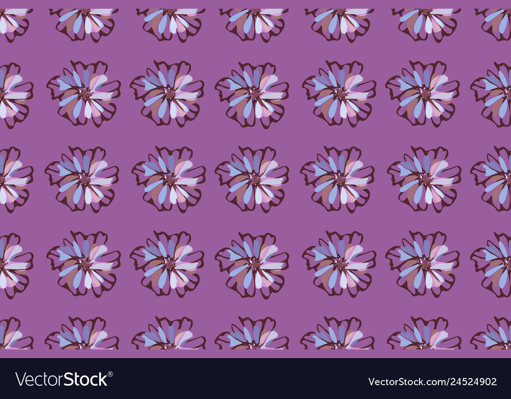 Art floral seamless pattern