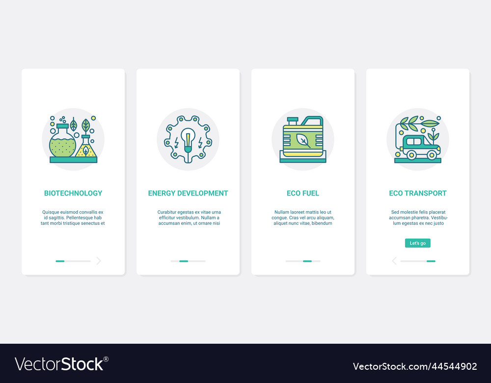 Biotechnology science eco technology ux ui