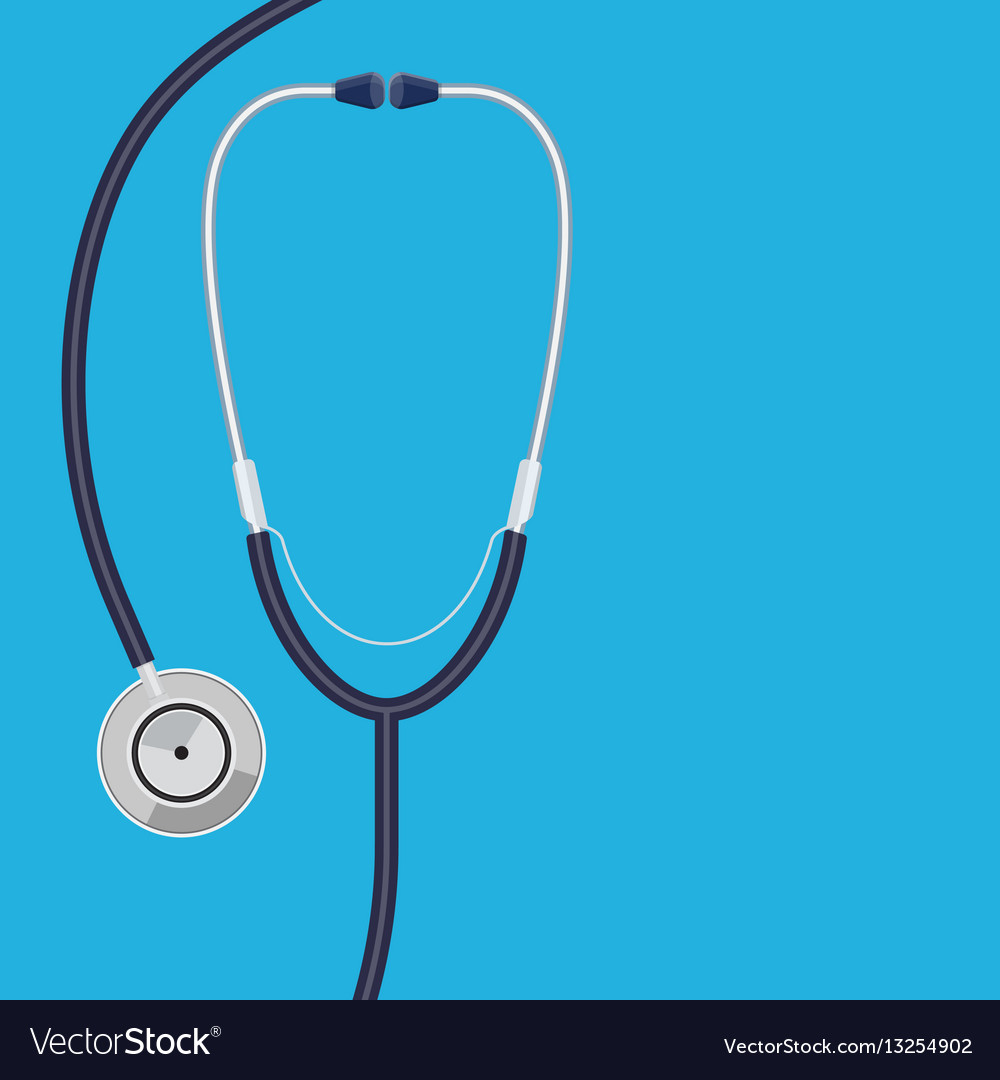 Doctor stethoscope concept Royalty Free Vector Image