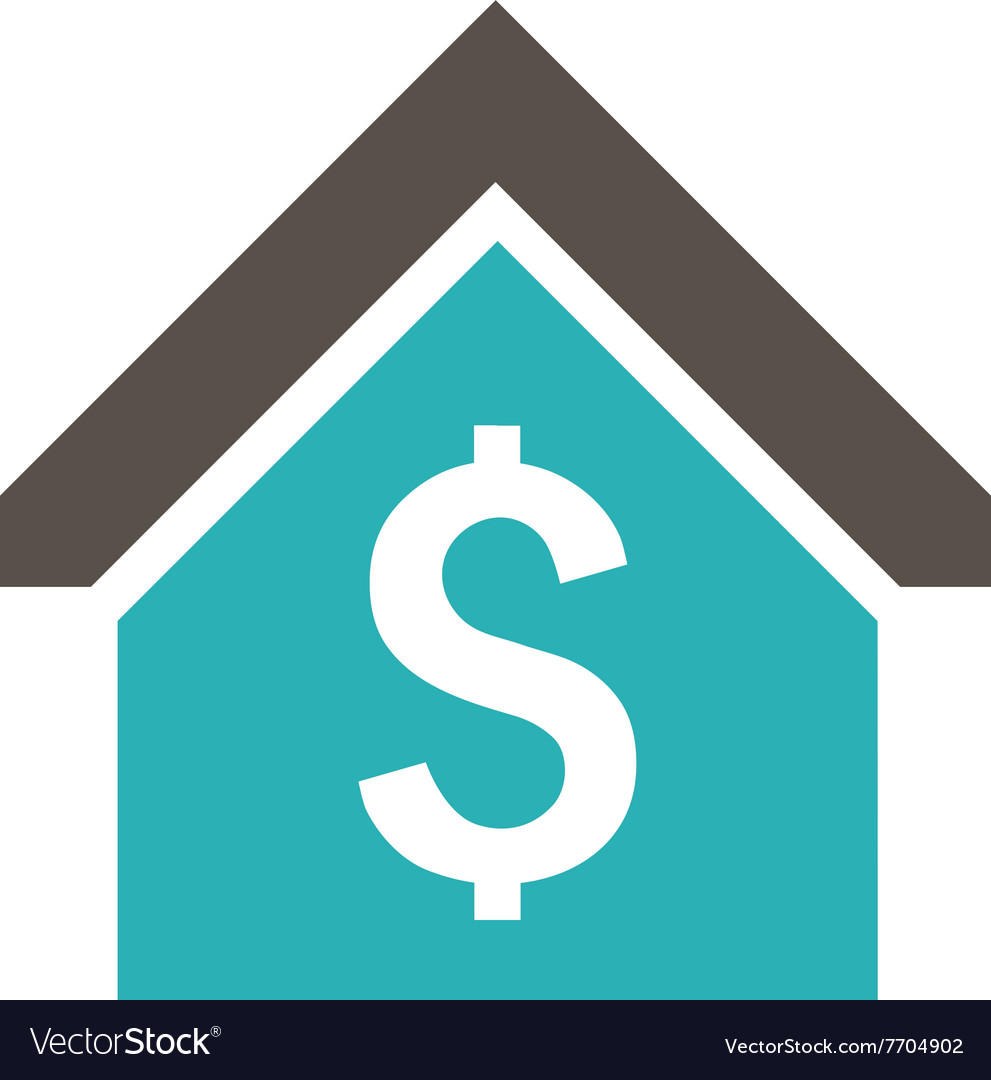 Loan Hypothek flache Symbol