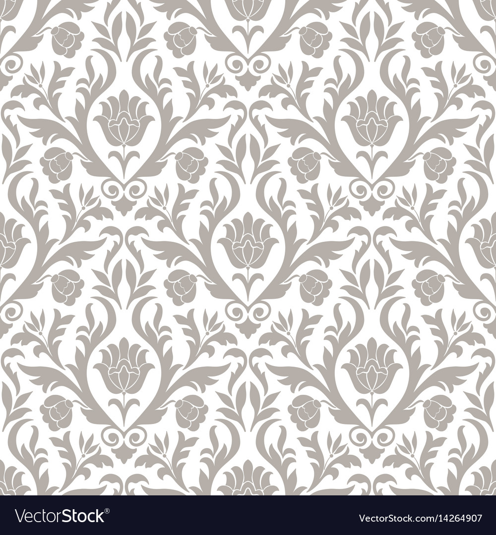 Damask seamless pattern background classical