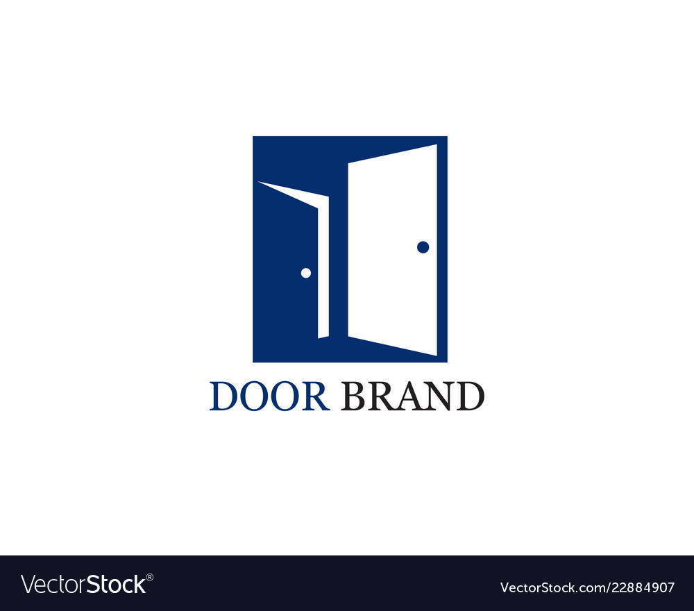 Door logo template