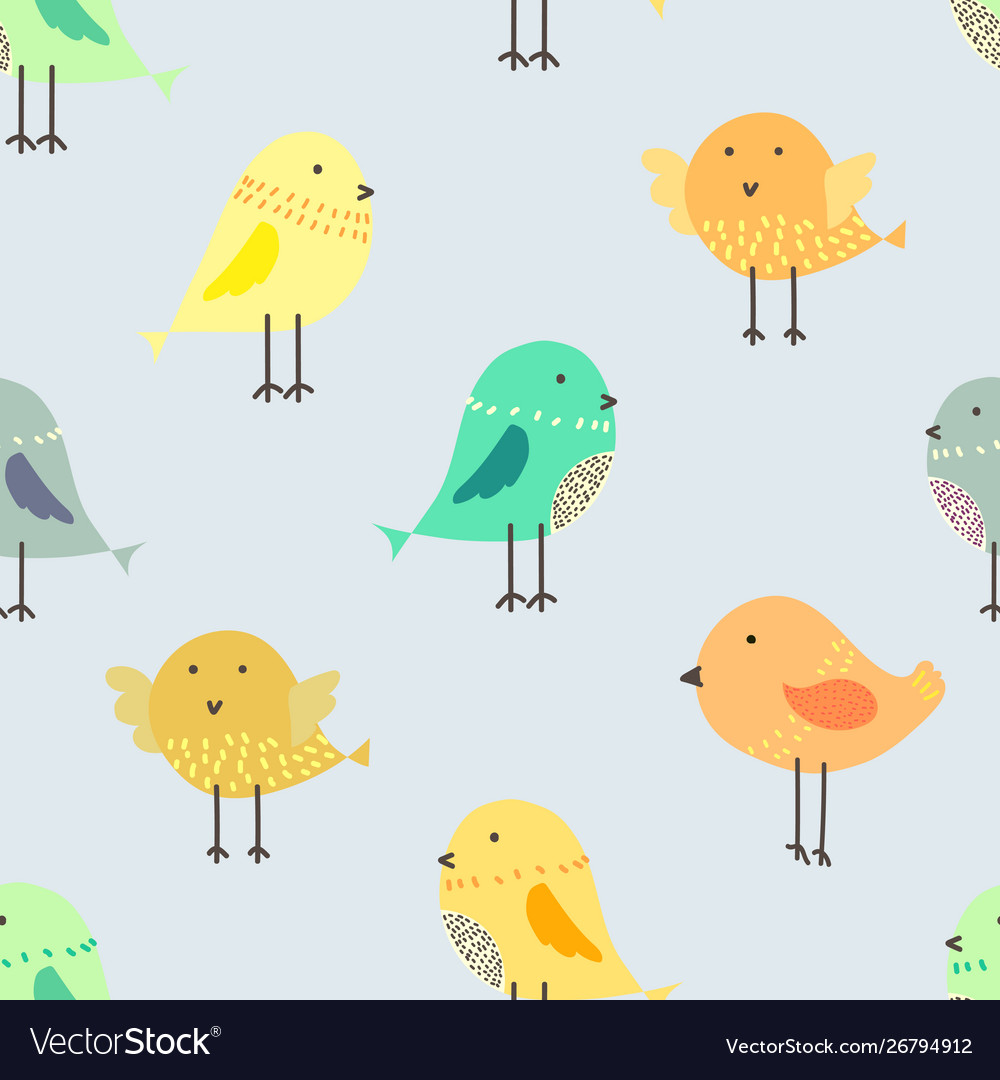 Charming Bird Pattern