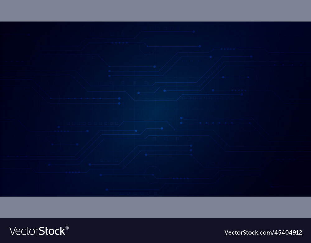 Technology background with hi-tech digital data vector image Technology background with hi-tech digital data