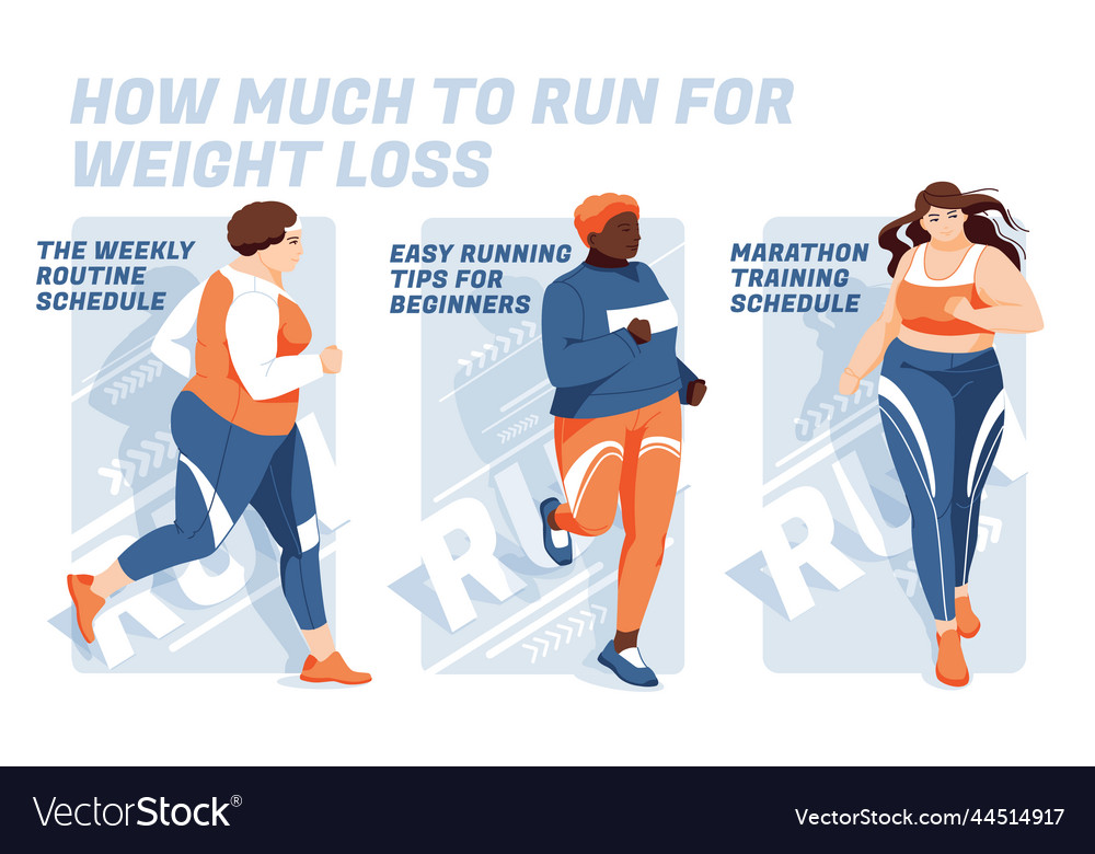 3 banner designs to advertise running competition vector image 3 banner designs to advertise running competition