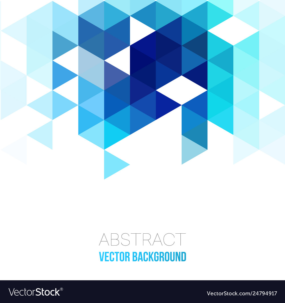 Abstract geometric background with triangles