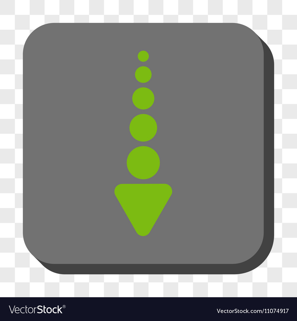 Arrow down rounded square button