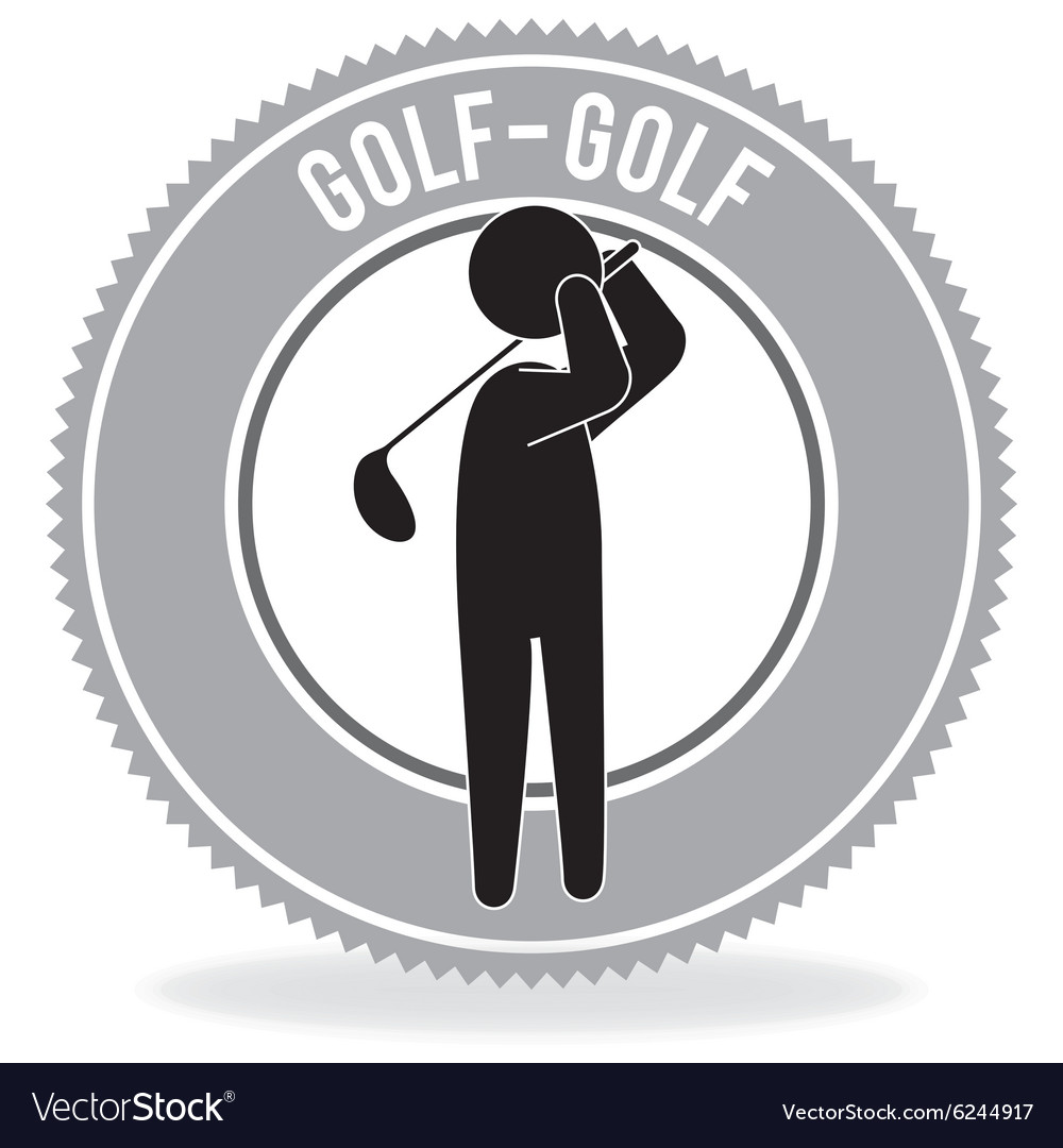 Golf club Royalty Free Vector Image - VectorStock