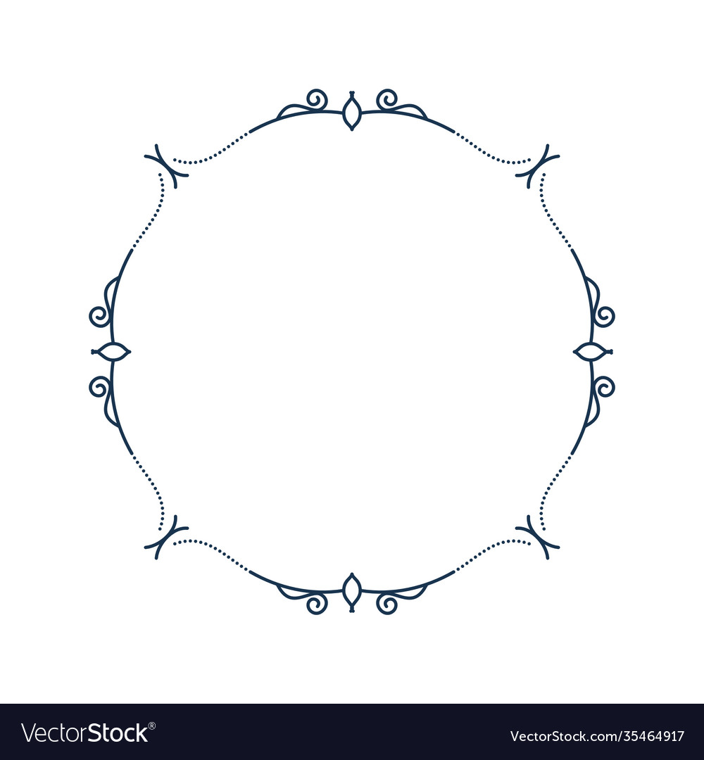 Line frame simple border decoration