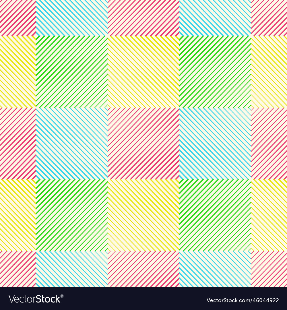 Pop style square pattern vector image Pop style square pattern