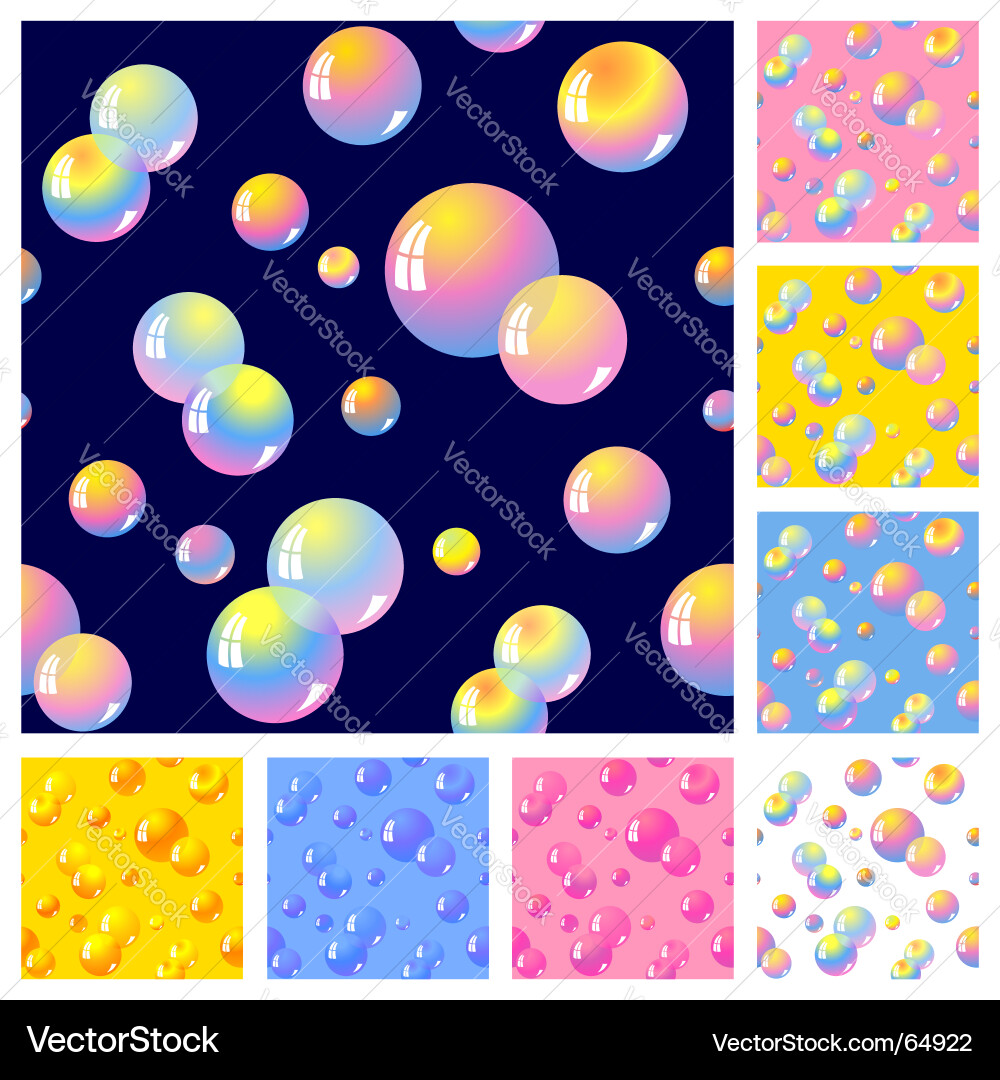 Soap bubbles Royalty Free Vector Image - VectorStock
