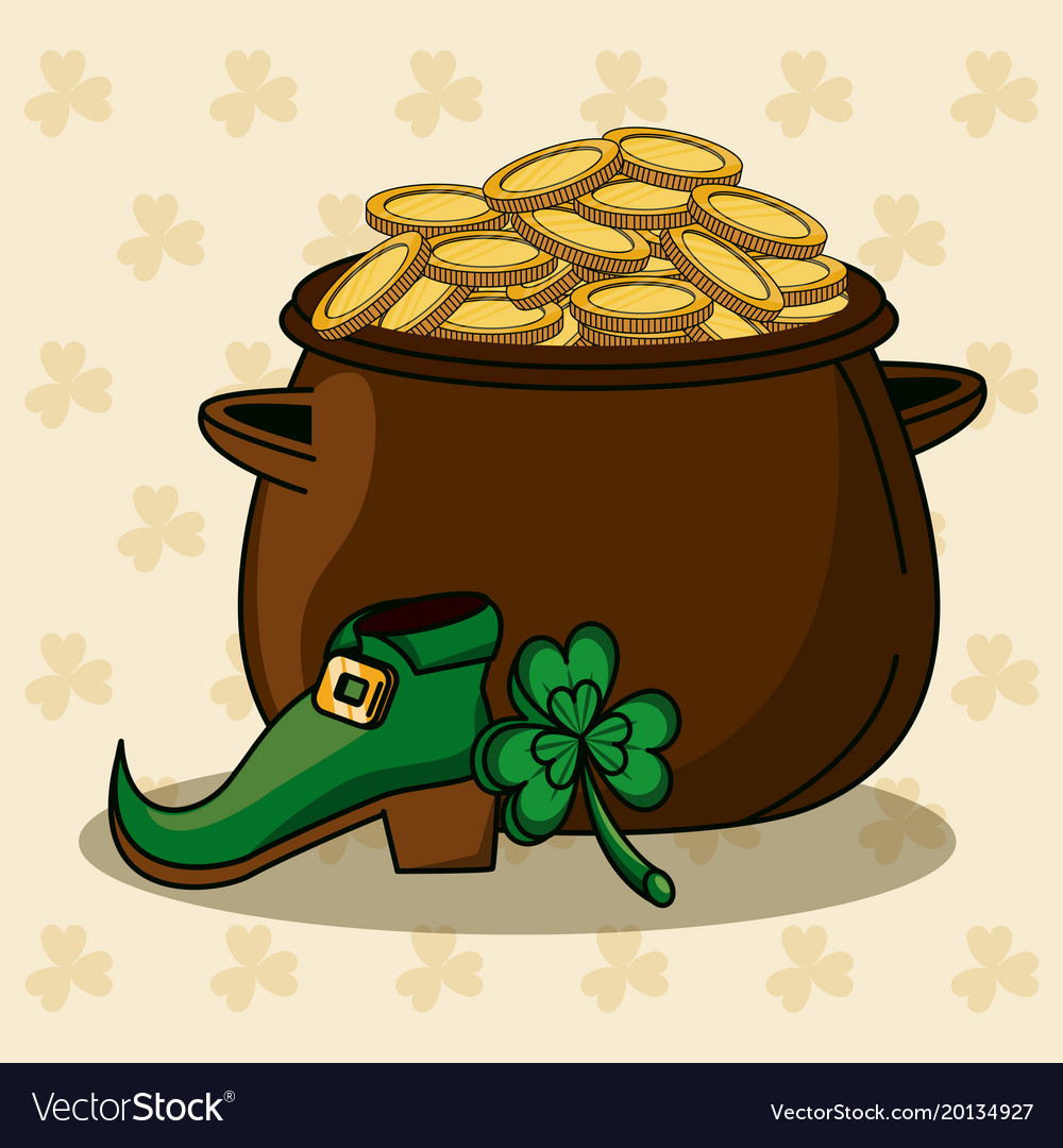 St patricks day cartoons Royalty Free Vector Image