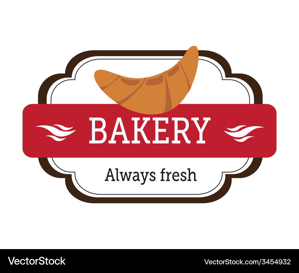 Bakery design Royalty Free Vector Image - VectorStock
