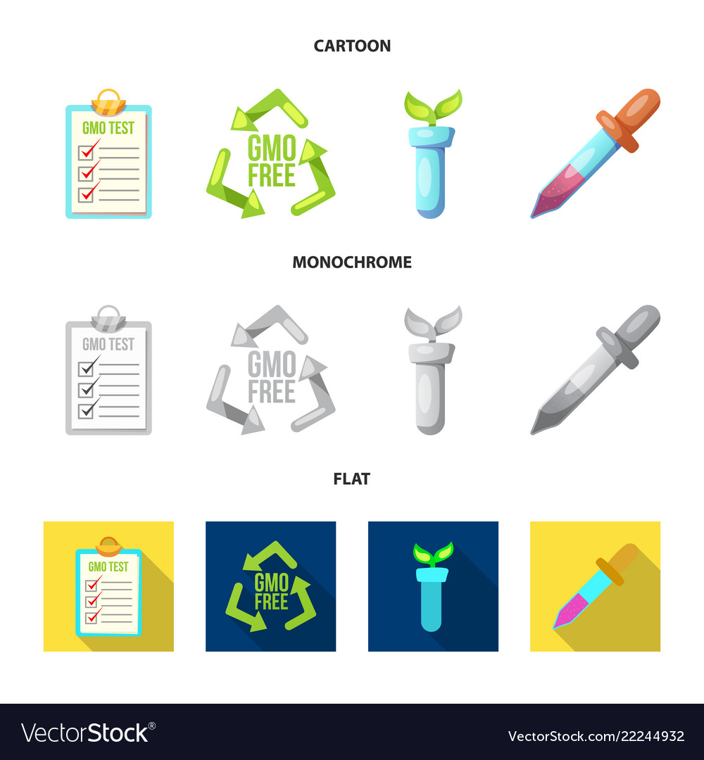Design of and icon set stock ve