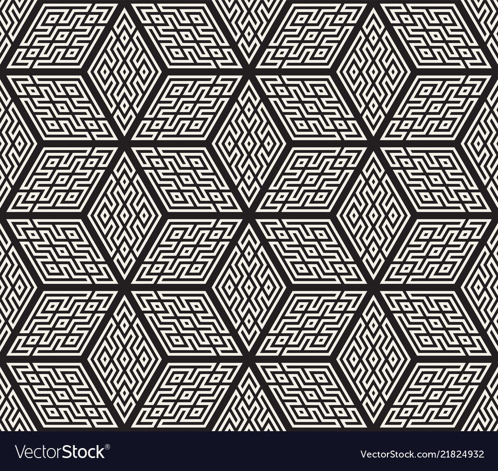 Modern Geometric Abstract Pattern