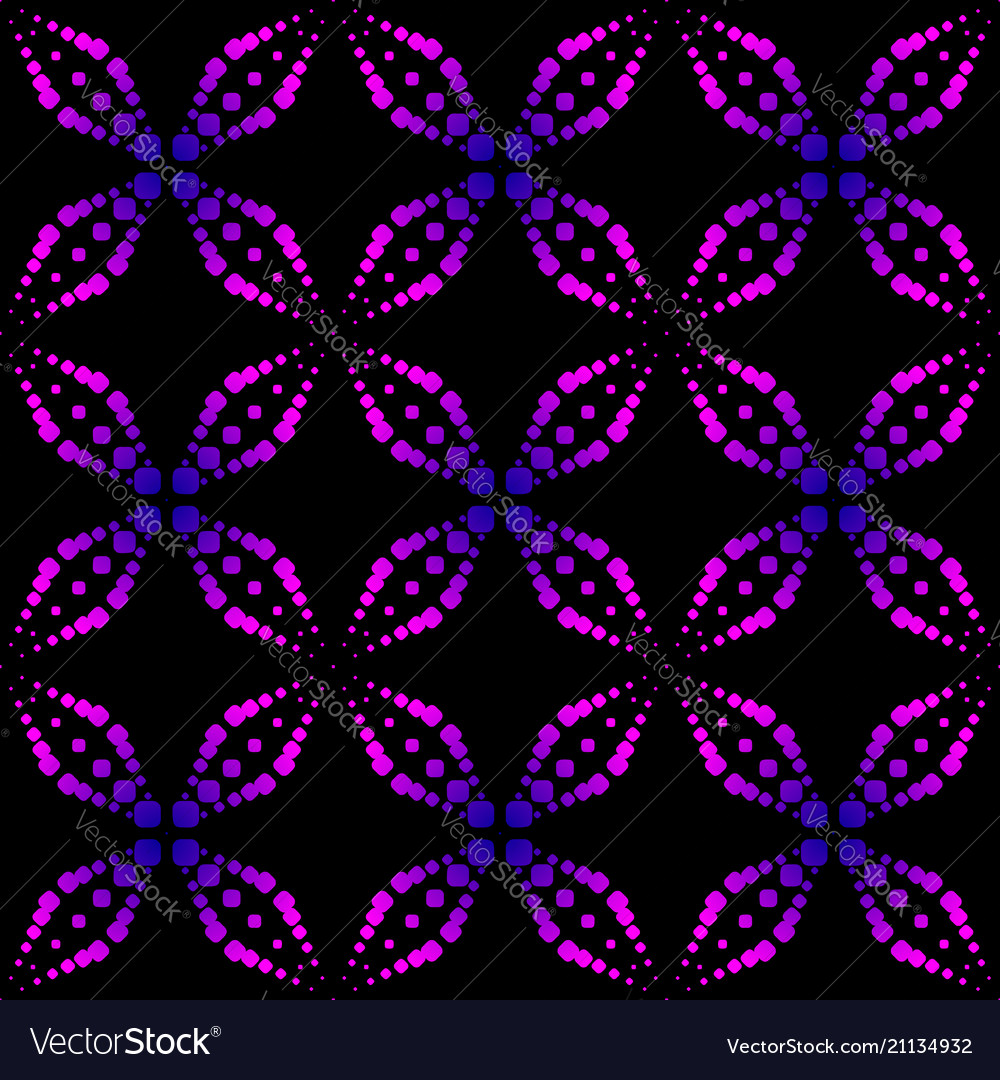 Neon Dots & Sparkles Pattern
