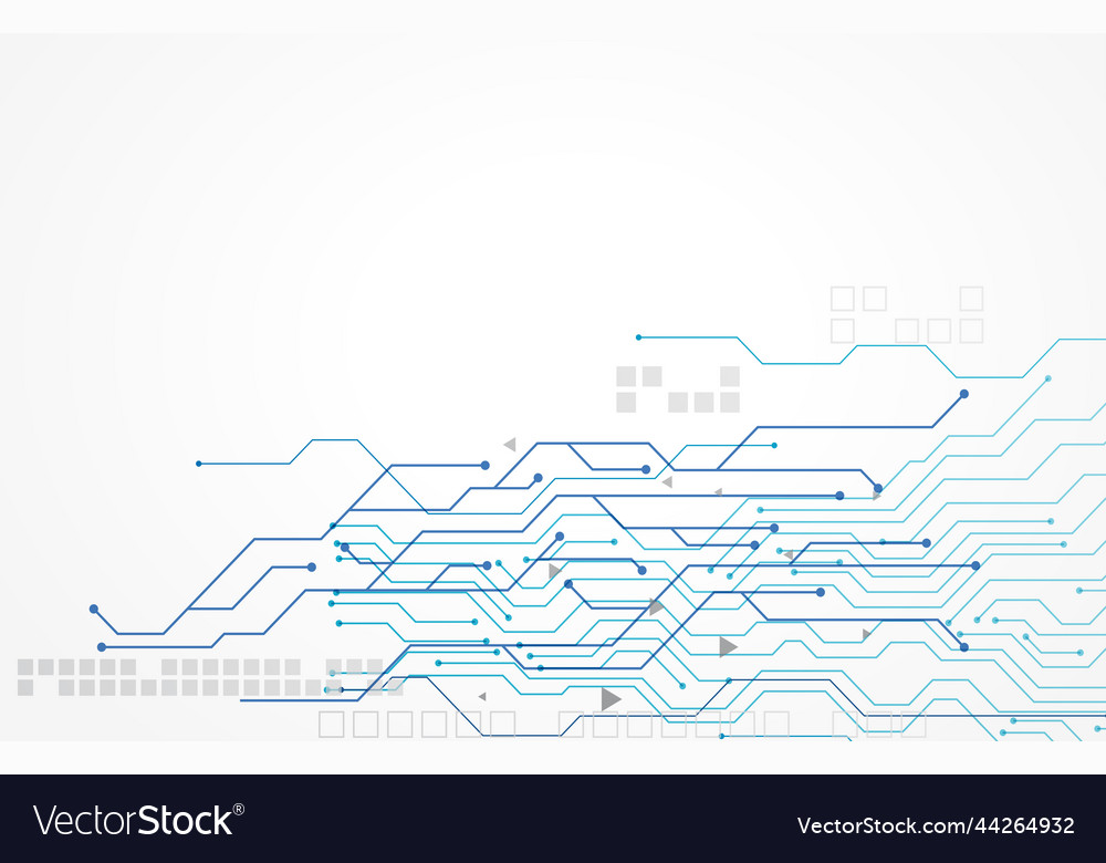 Technology concept background with text space vector image Technology concept background with text space