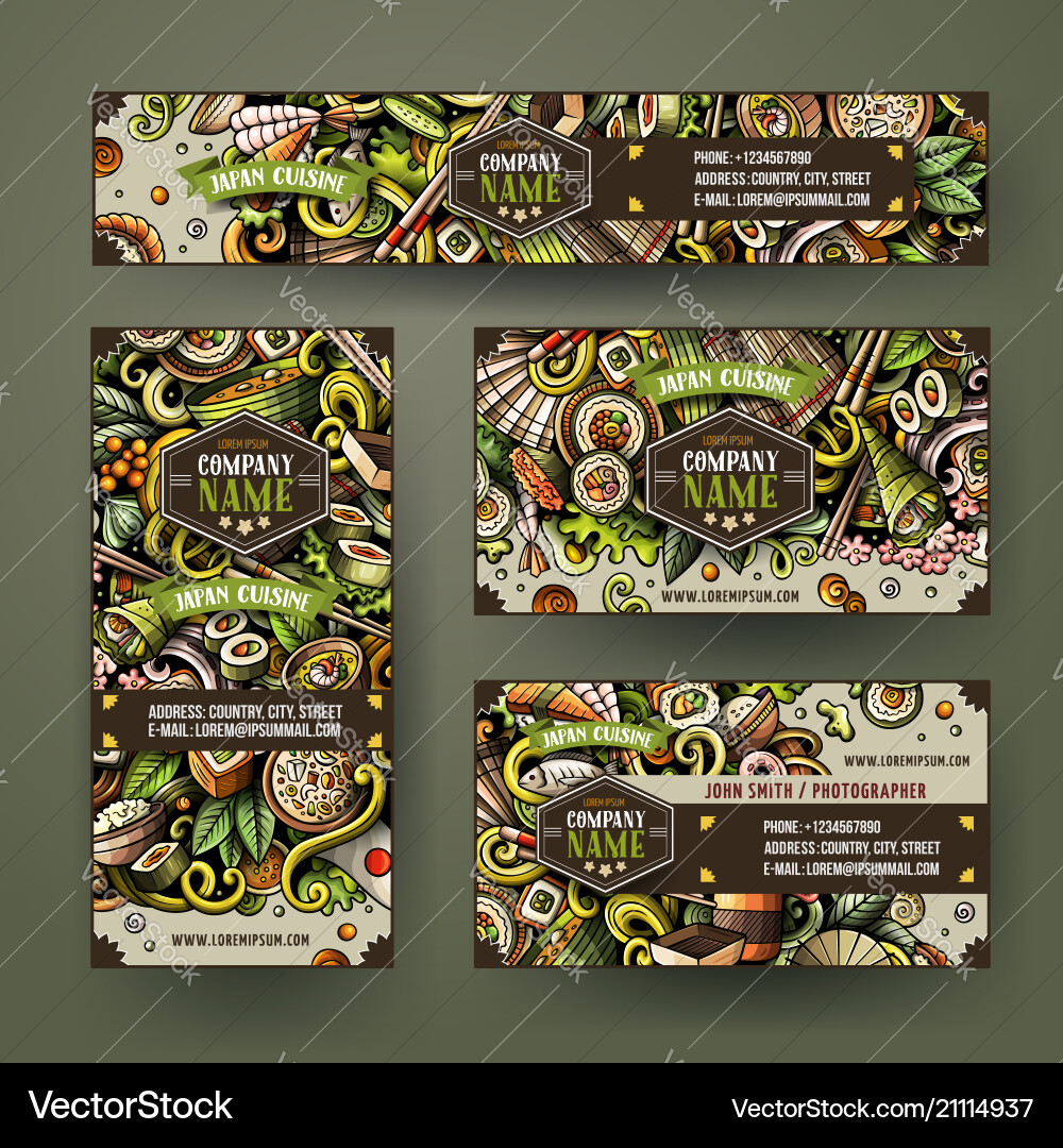 Corporate Identity Templates Set Design Royalty Free Vector