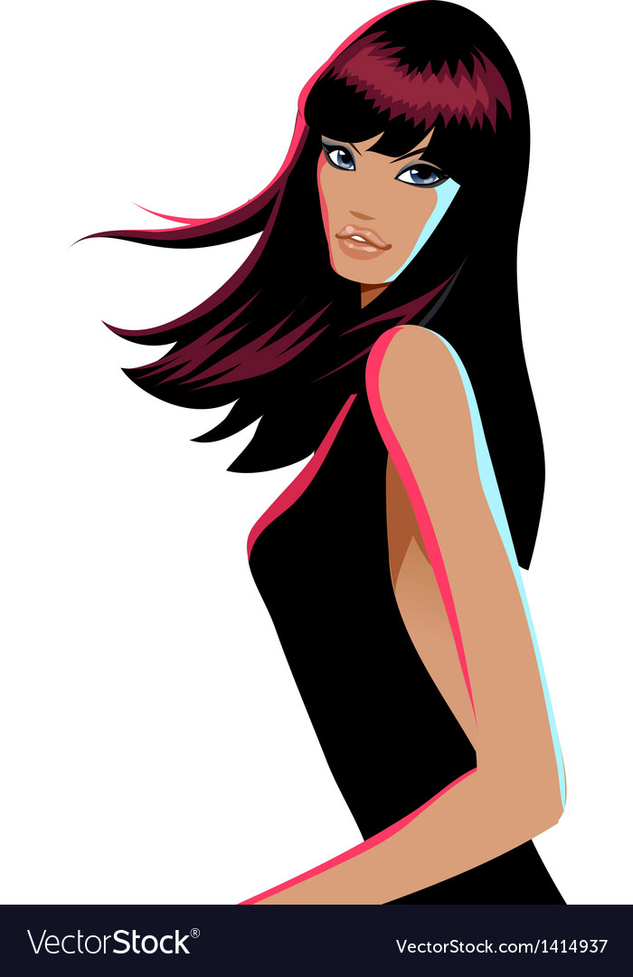 Fashion Model Royalty Free Vector Image Vectorstock Fashion Model Royalty Free Vector Image Vectorstock
